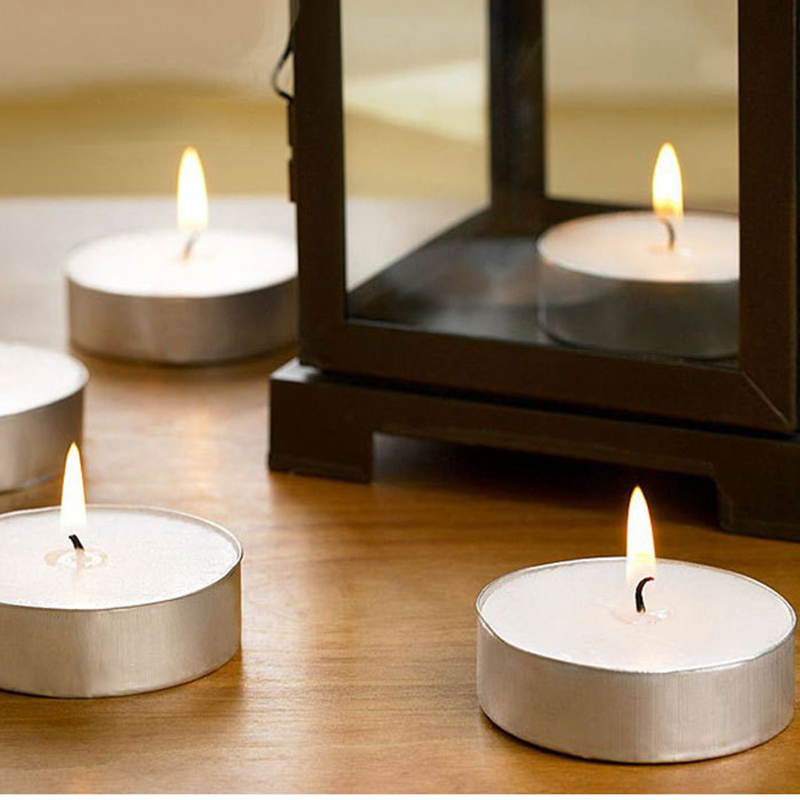 High quality wholesale tealight candles with personalize packaging and label